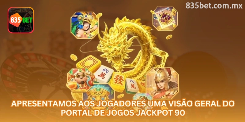 Detalhe de Jackpot 90 para conferir pagamento e ritmo da rodada