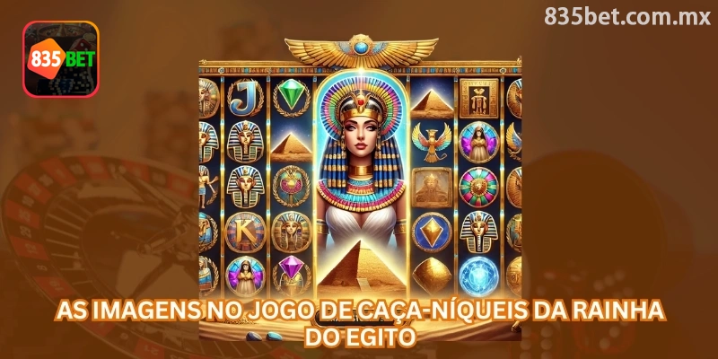 Painel de Rainha do Egito usado para decidir o momento de pausa
