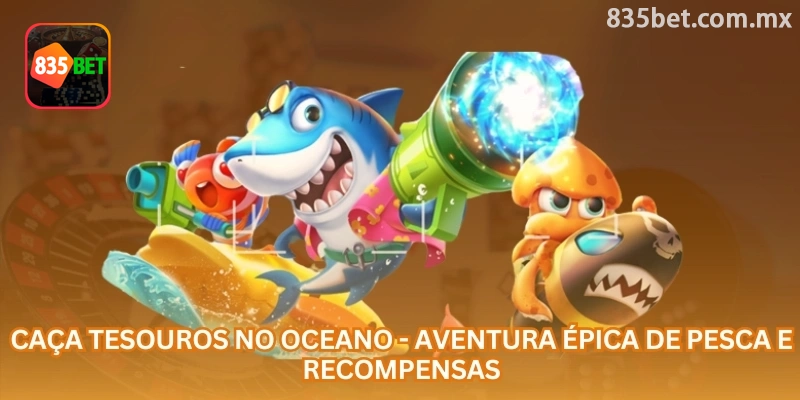 Tela de Caça Tesouros no Oceano com regra e valor de entrada visíveis