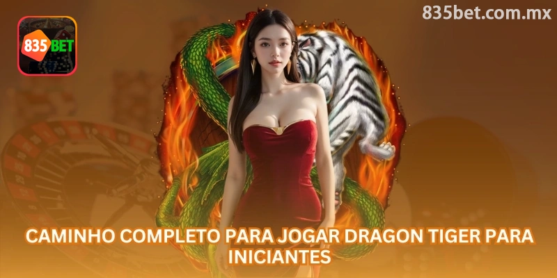 Opções de Dragon Tiger antes da confirmação pelo celular
