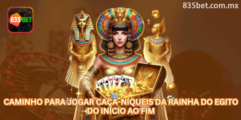 Opções de Rainha do Egito antes da confirmação pelo celular