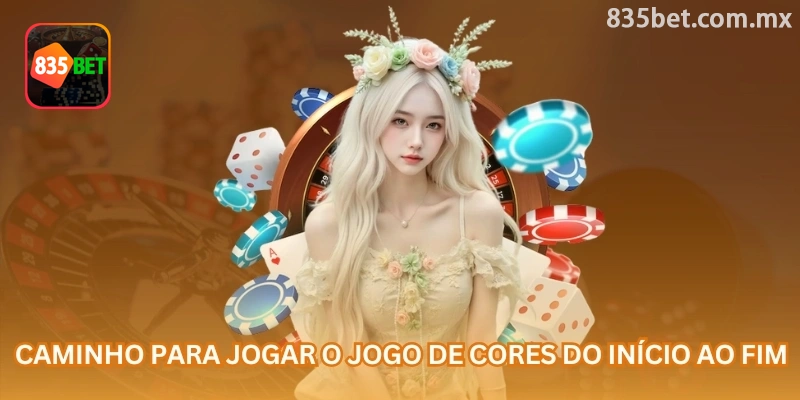 Opções de Color Game antes da confirmação pelo celular