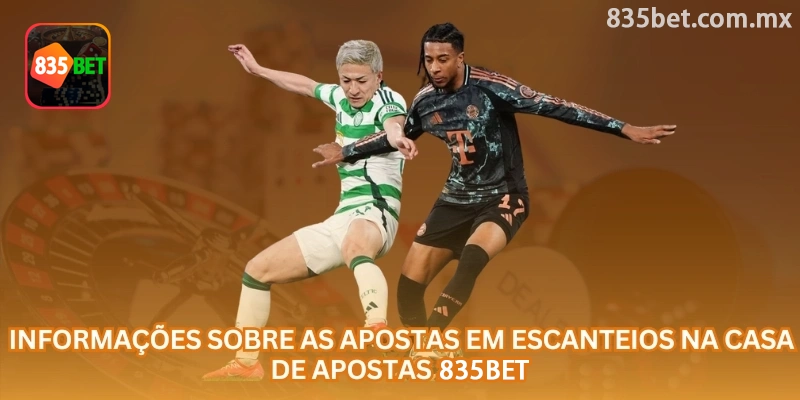 Detalhe de escanteios no futebol para conferir pagamento e ritmo da rodada