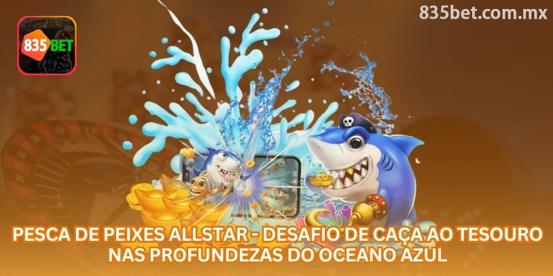 Tela de Allstar Fishing com regra e valor de entrada visíveis