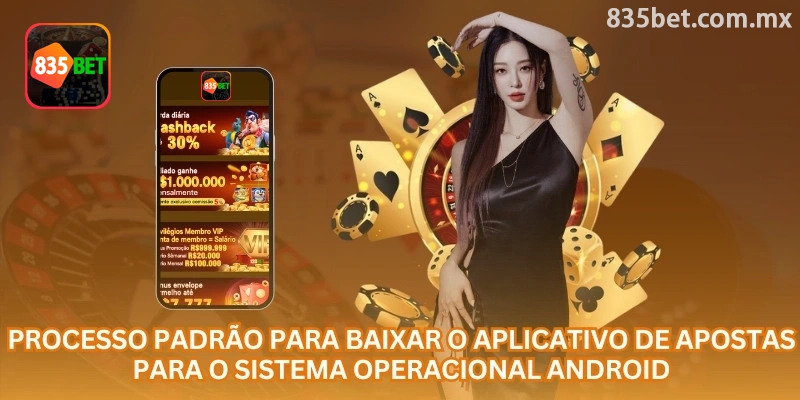 Sequência de instalação do aplicativo em aparelho Android