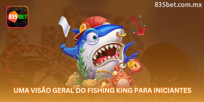 Detalhe de Fishing King para conferir pagamento e ritmo da rodada