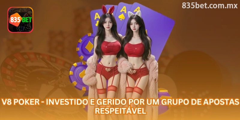Detalhe de V8 Poker para conferir pagamento e ritmo da rodada