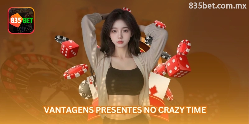 Opções de Crazy Time antes da confirmação pelo celular