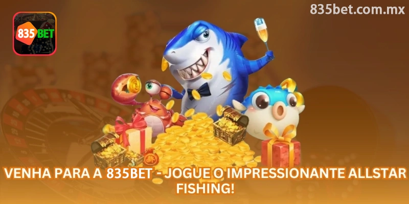 Opções de Allstar Fishing antes da confirmação pelo celular